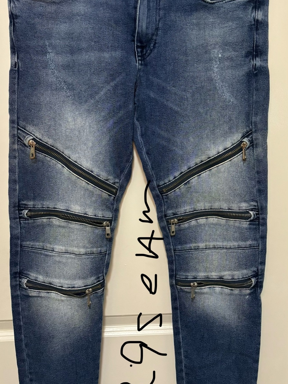 Zara Men Dark Blue Denim Jeans